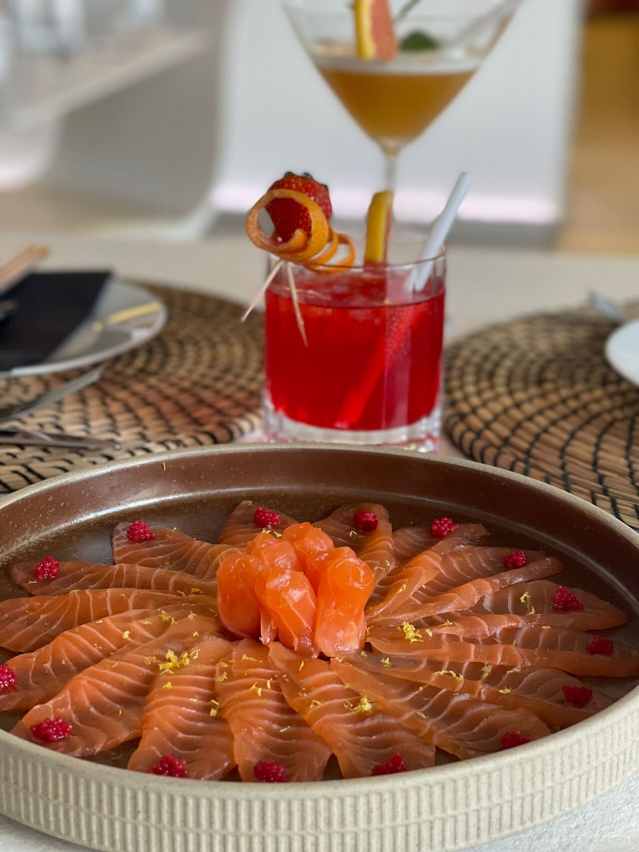 Carpaccio new style - sushi bar 