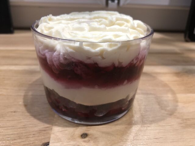 Tiramisu aux Fruits Rouges Maison