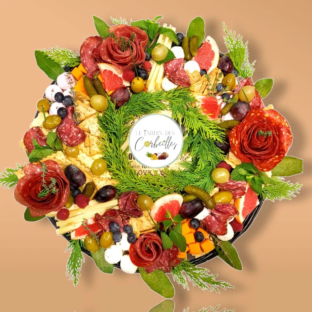 La couronne de l'apéro, Pour un apéritif de Noël Pour 6 personne 65€