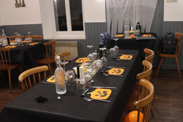 Soirée karaoké sur le thème d'halloween