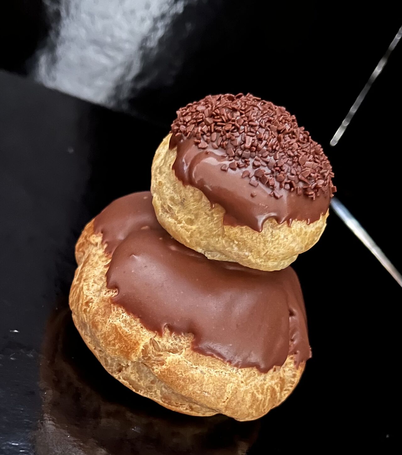 Religieuse au chocolat 