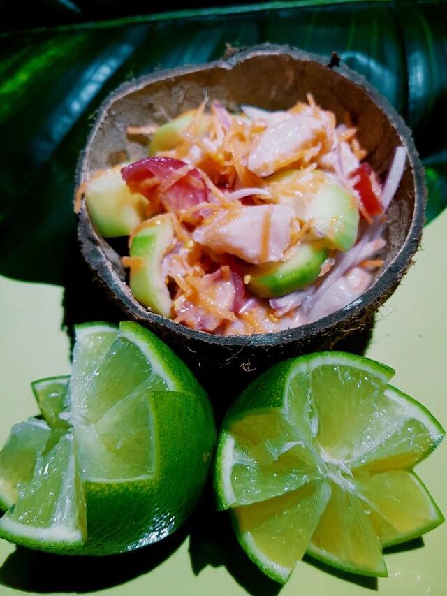 La Salade Tahitienne Au Choix Selon Vos Envies
Saumon / Thon
9,00 €
