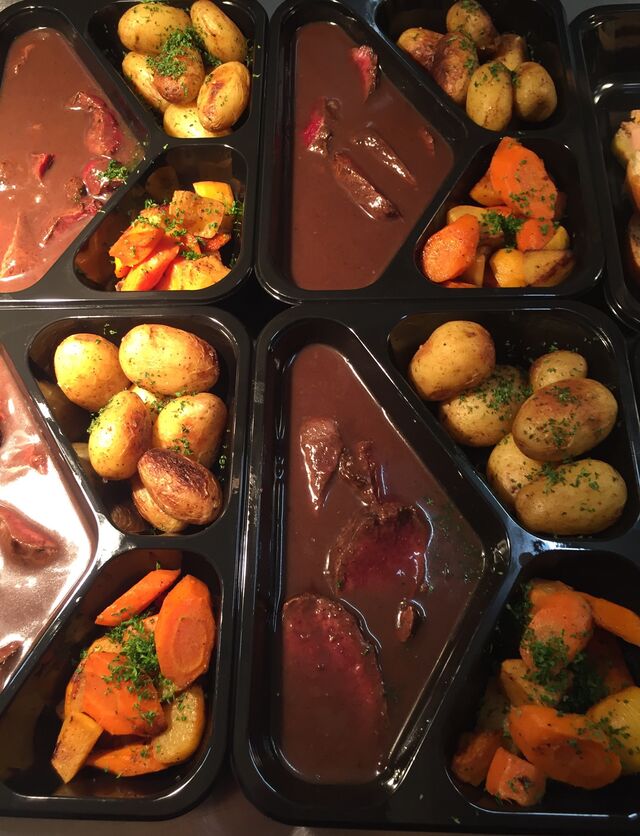 Plats traiteur à emporter filet de biche