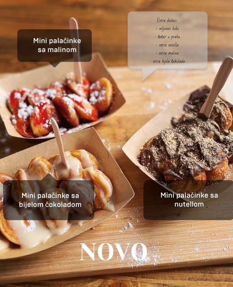NOVO - mini palačinke
