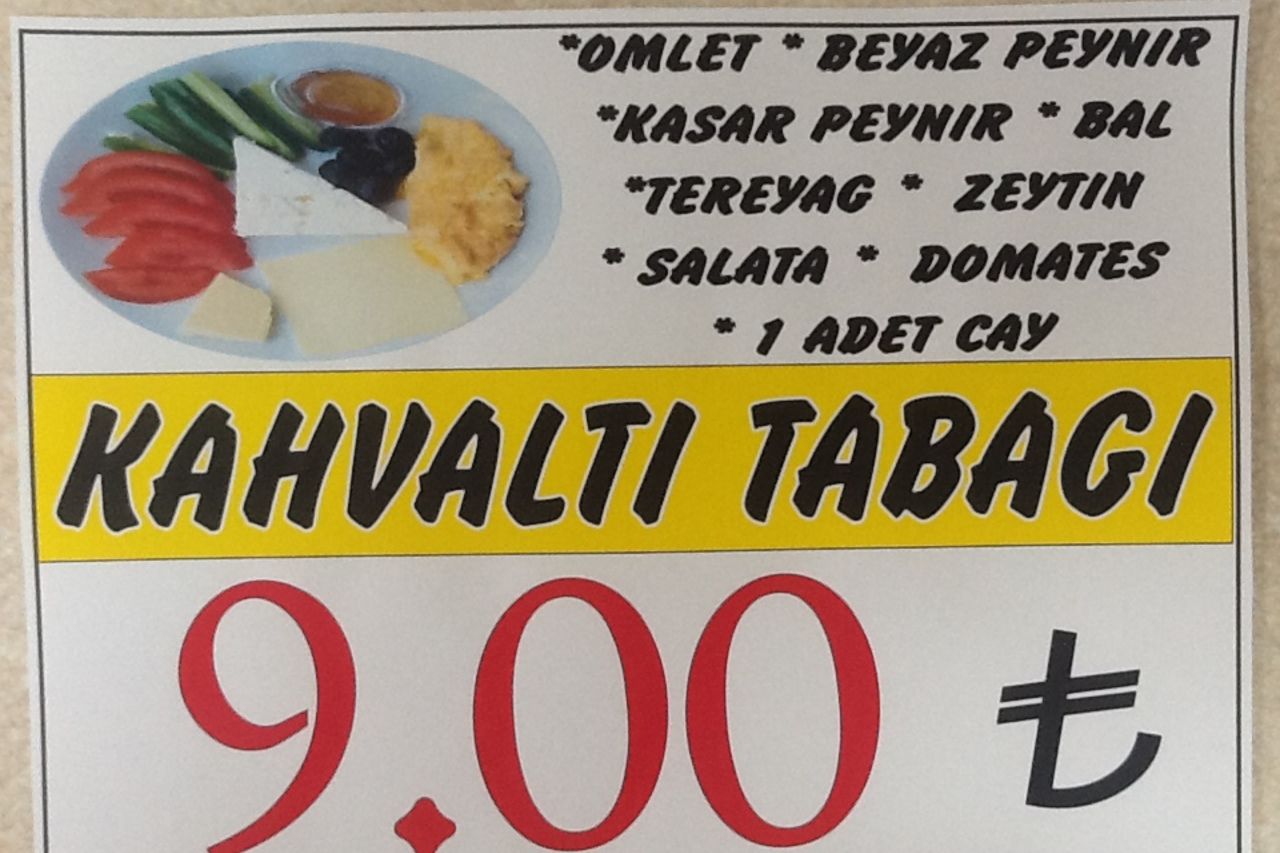 KAHVALTI tabağı