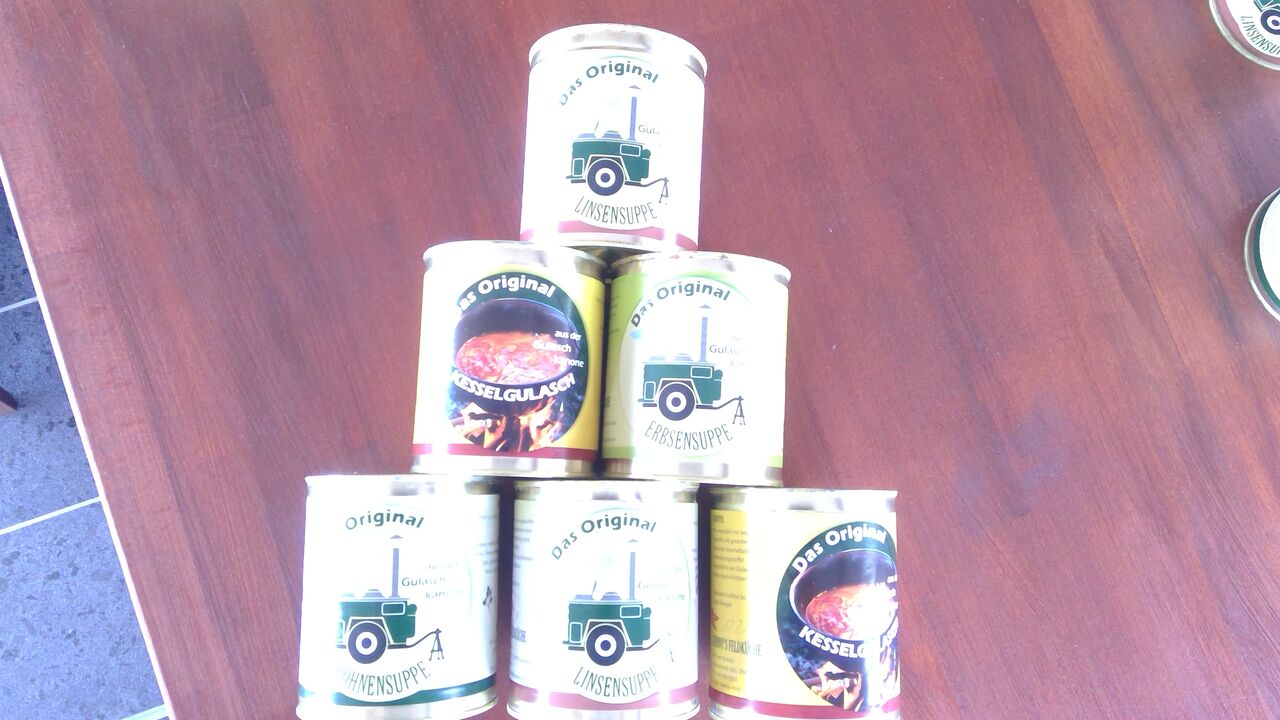 Bohne, Erbse, Linse je 4,00€,
Kessekgulasch 5,00 €
