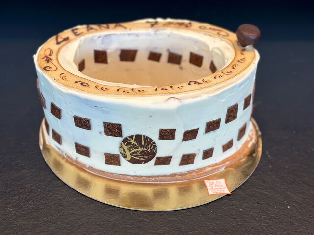 Gâteau en forme de Fort Boyard