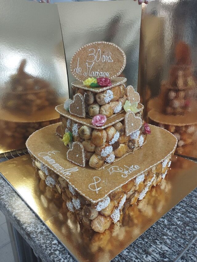 Pièce Montée Coeur 2