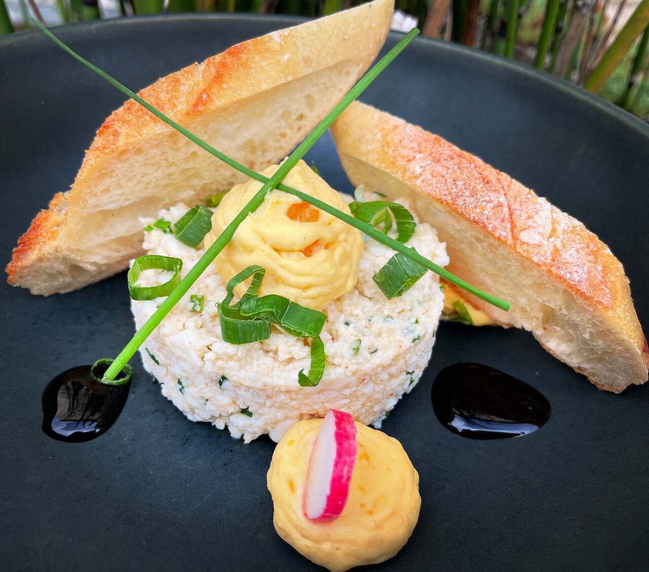 Oeuf mimosa revisité