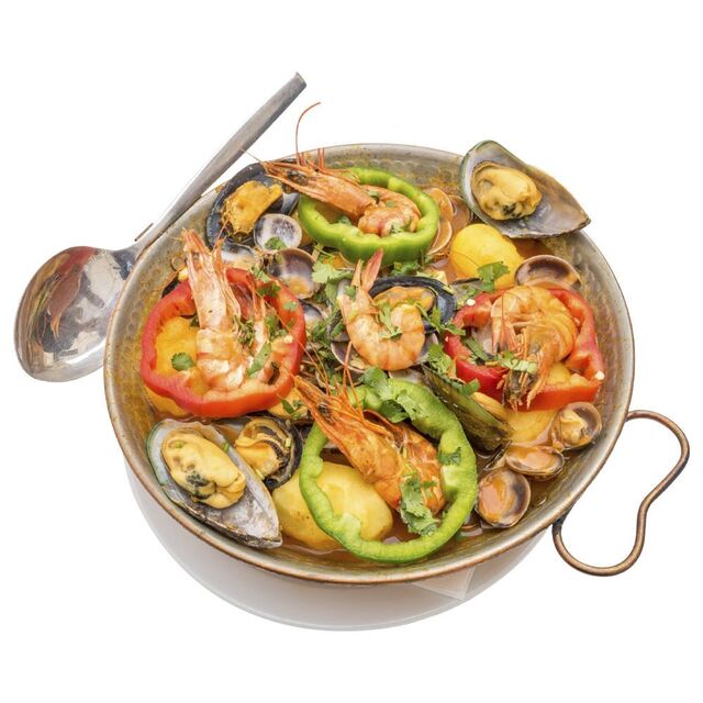 Cataplana de marisco / Seafood Cataplana