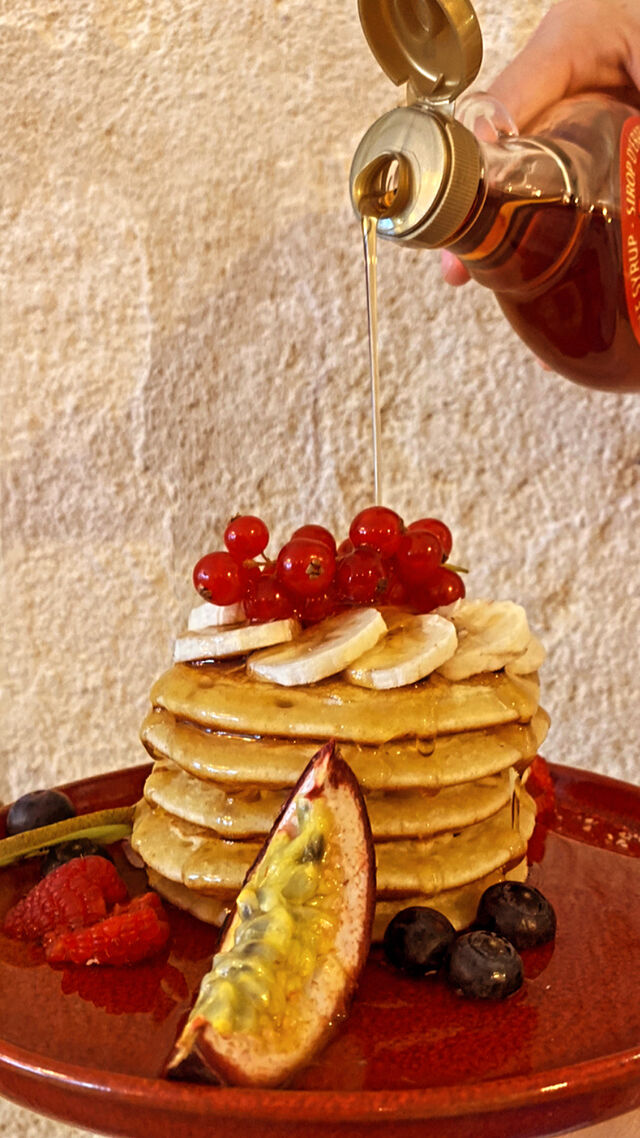 Pancakes au sirop d'érables 