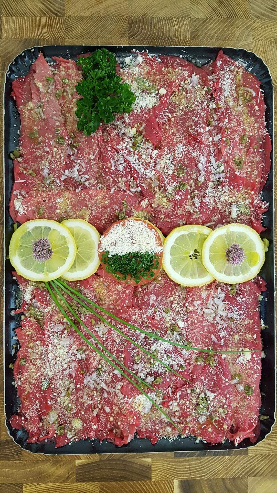 Carpaccio de bœuf 