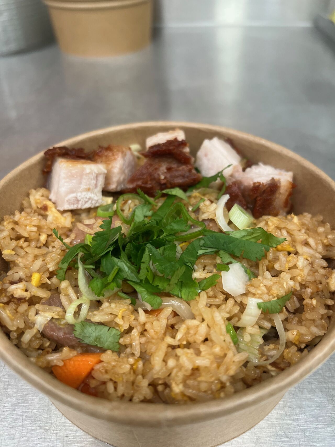 KHAO PAD et son CROUSTILLANT DE PORC