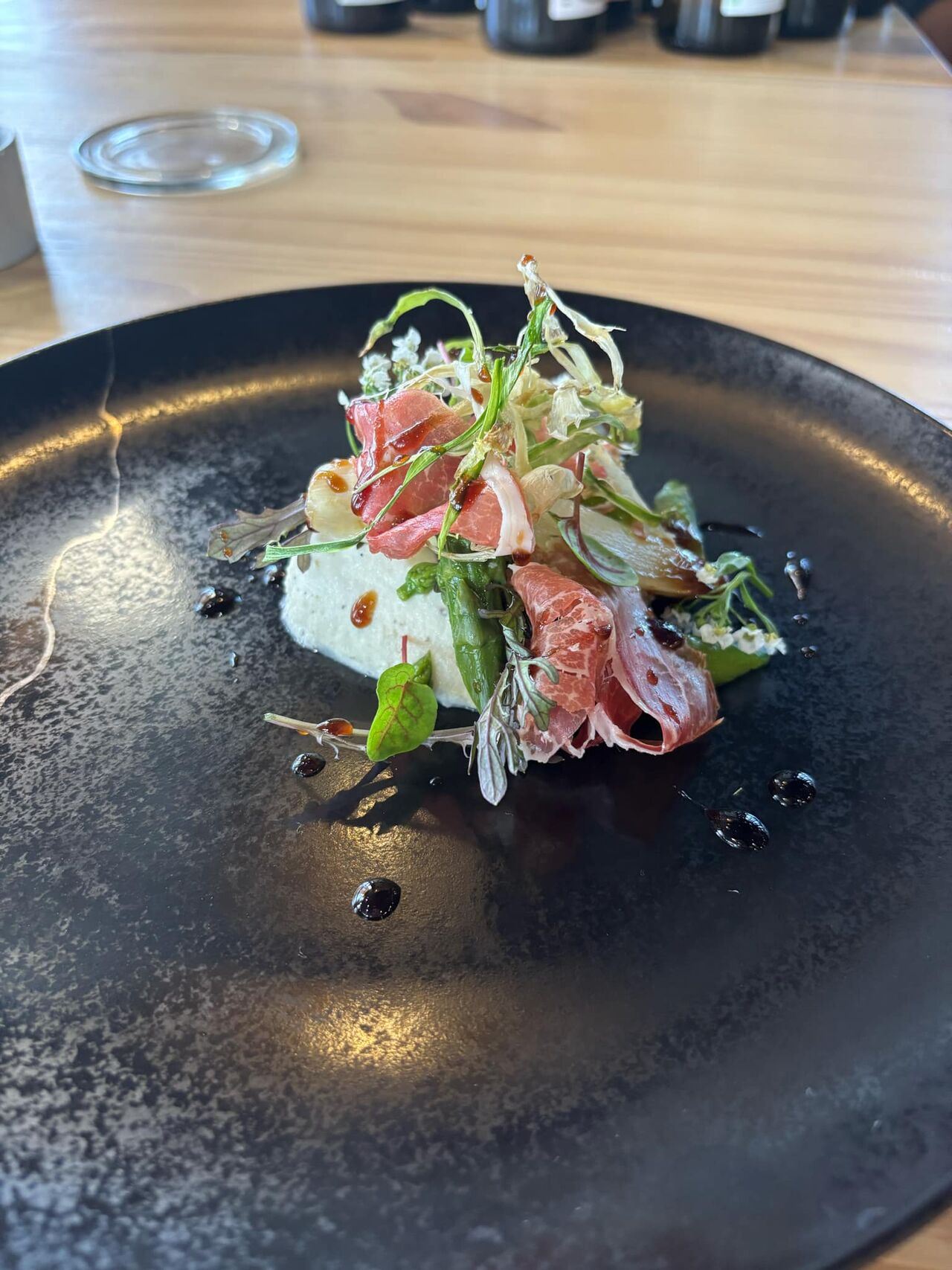 Panna cotta d'asperges blanches 