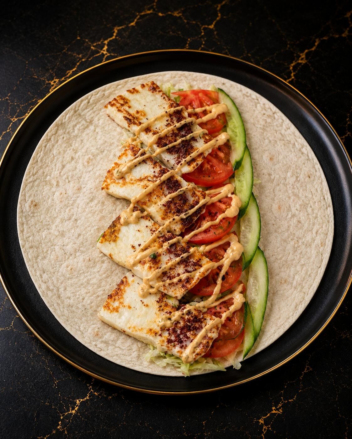 Halloumiwrap