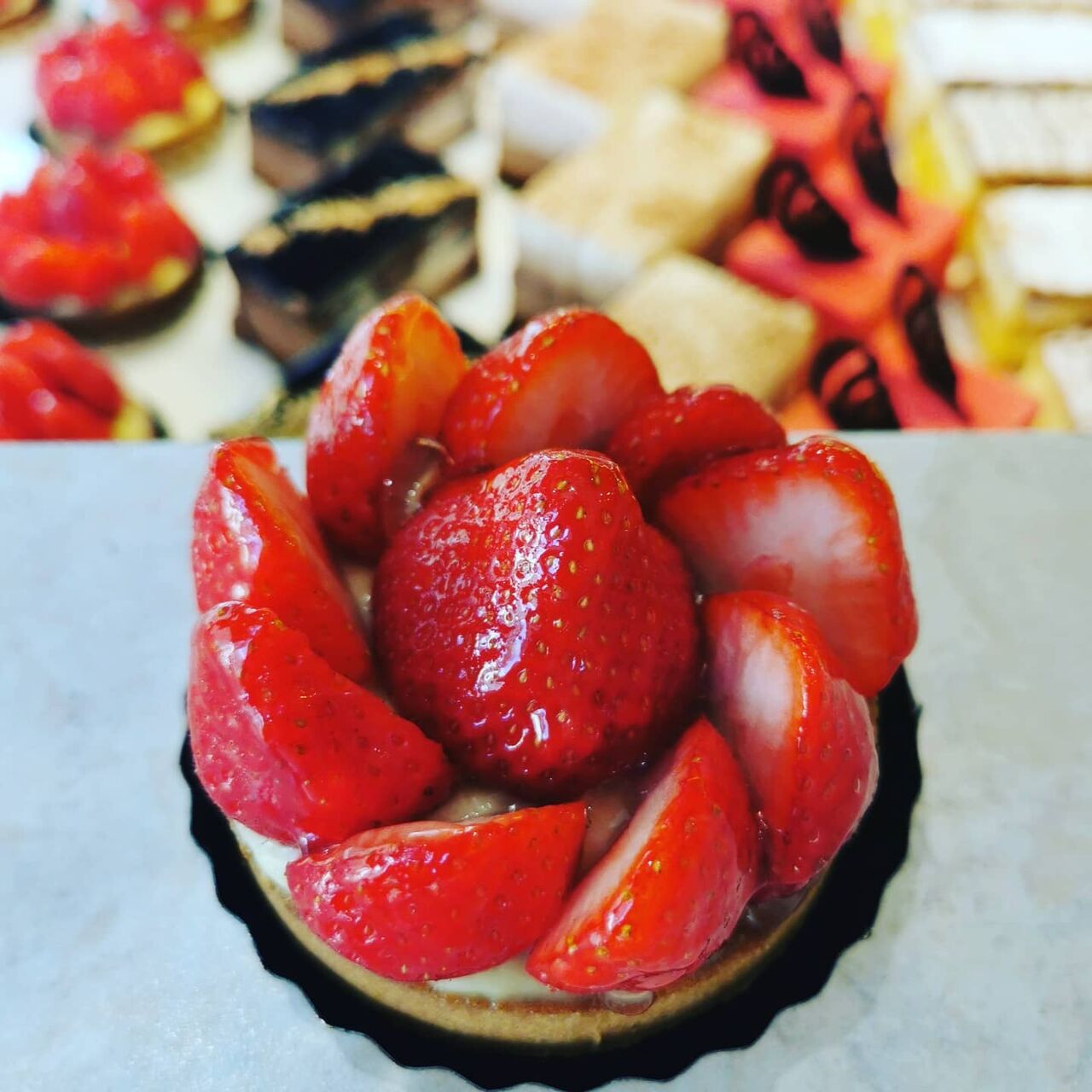 Tartelette aux fraises