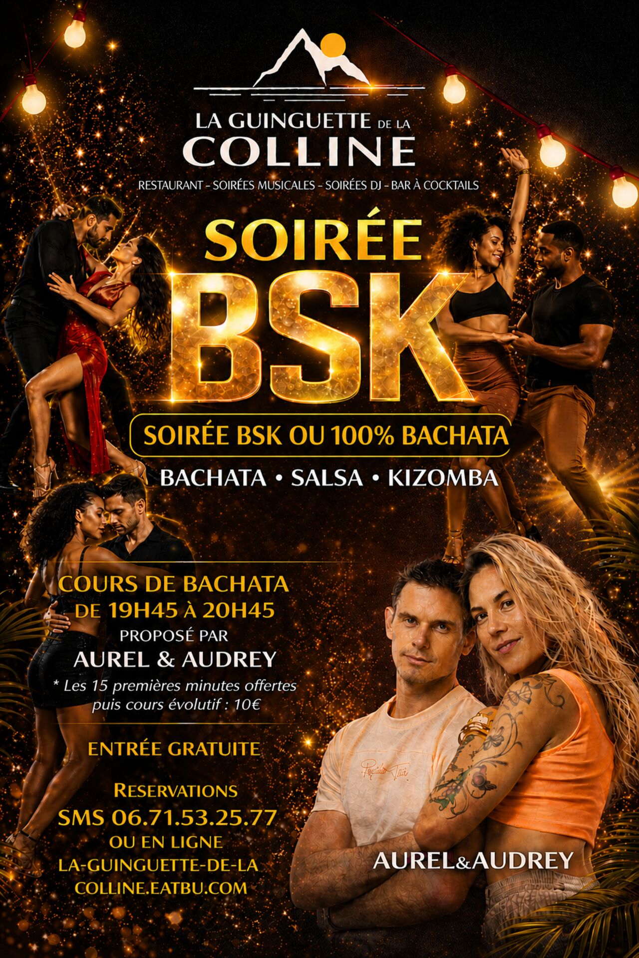 🔥 Soirée BSK OU 100% Bachata