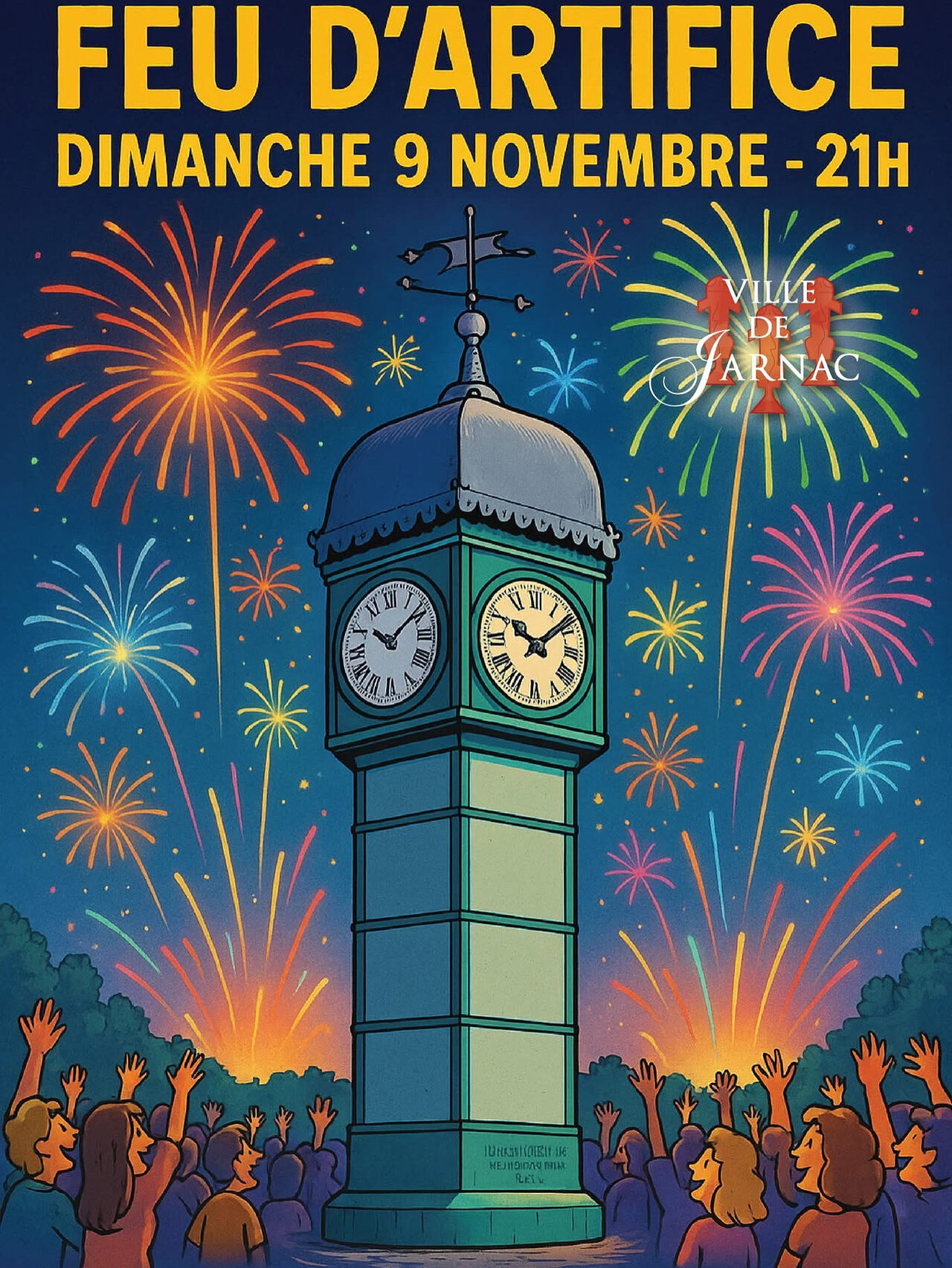🎆Feu d’artifice à Jarnac 🎆
