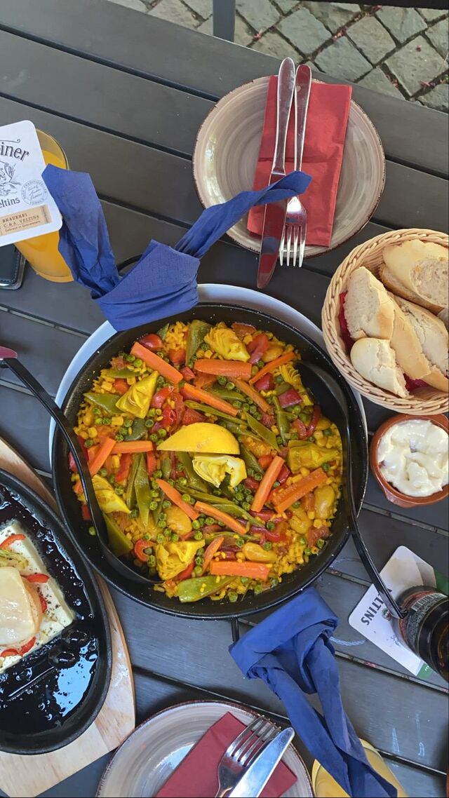 Paella Verduras