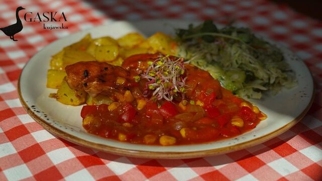 Polędwiczki z kurczaka po meksykańsku.