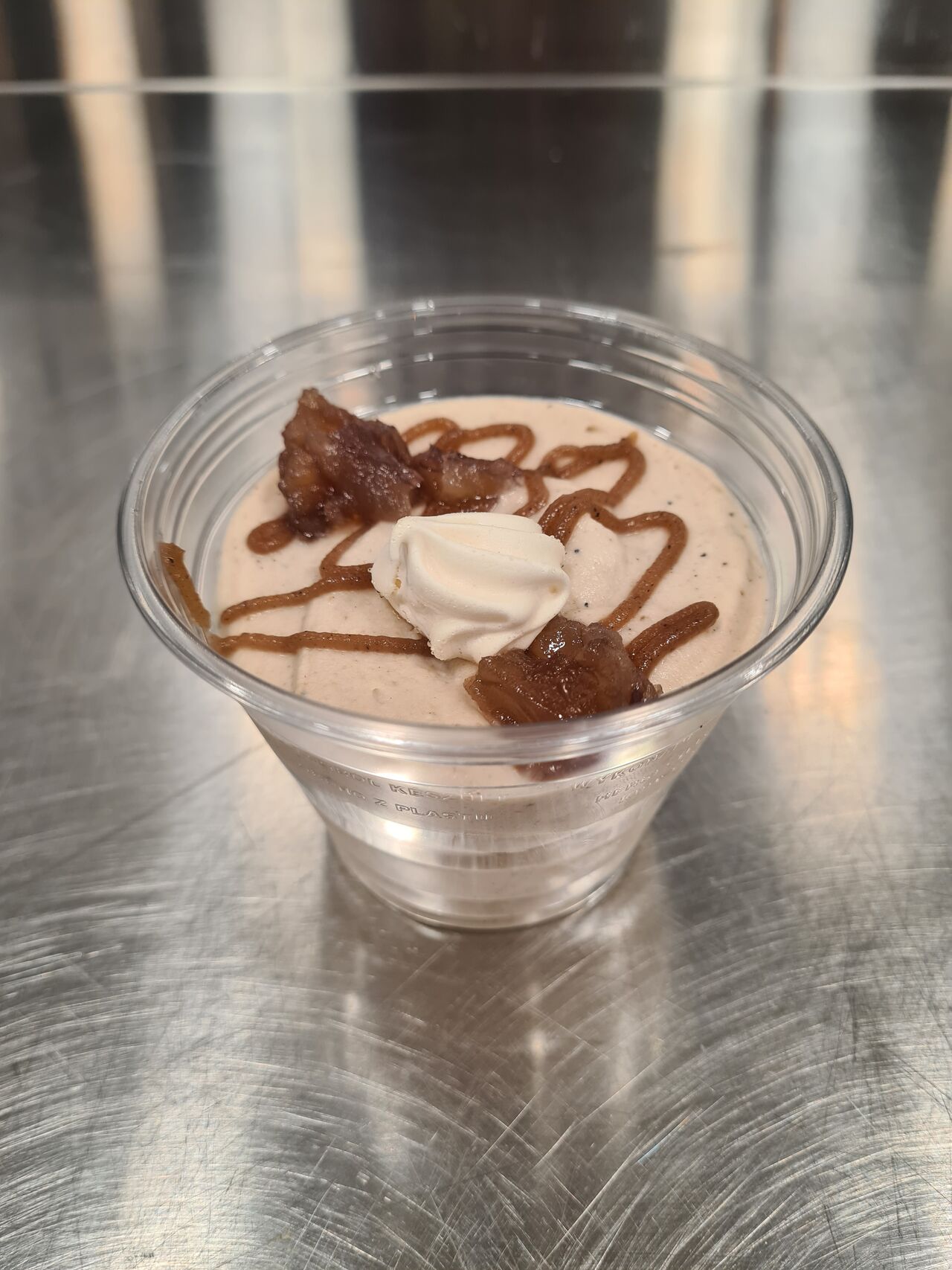 Verrine à la crème de marron 