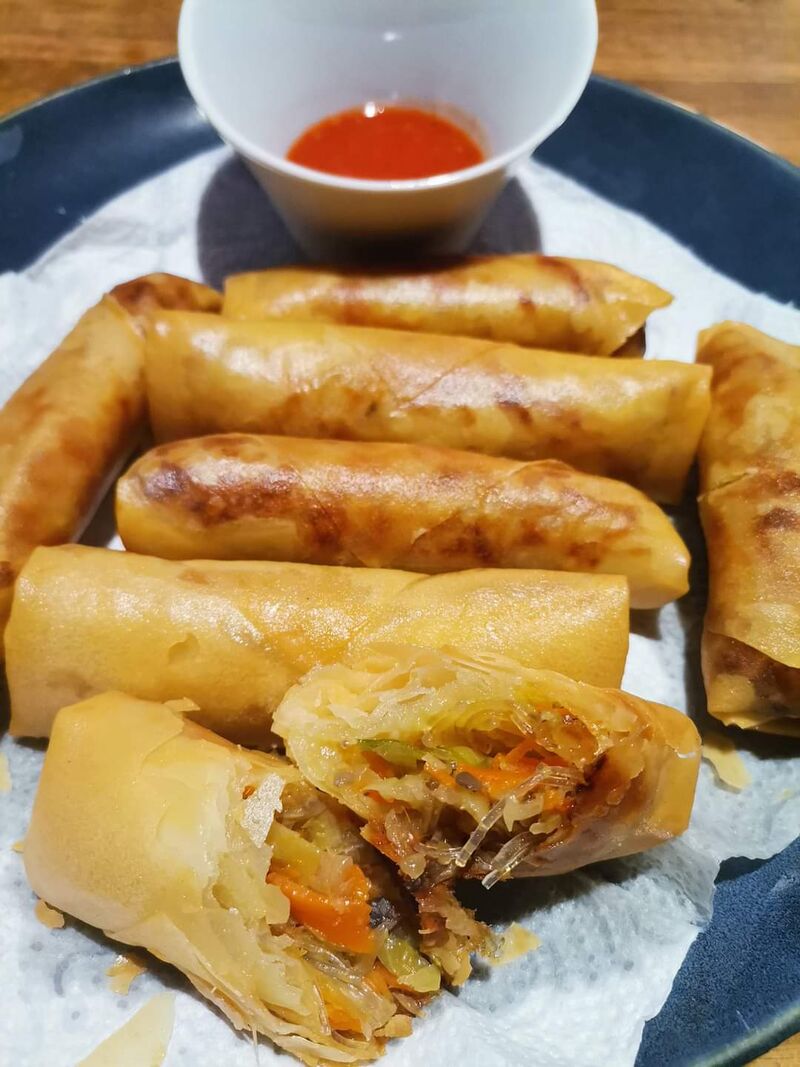 Nems aux légumes 1€ unité (Lot de 6 minimum) 