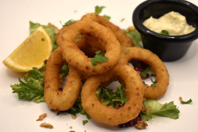 Portion onion rings 