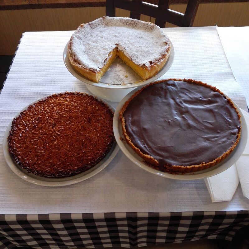 Tartes Caseiras, Coco, Amêndoa e chocolate