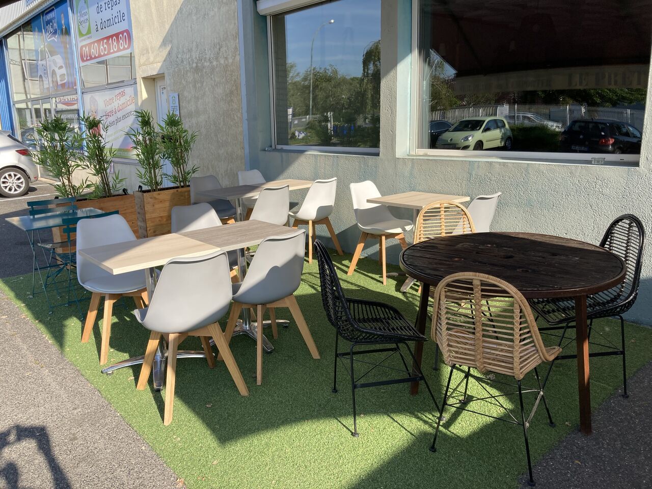 La terrasse avant travaux 2023