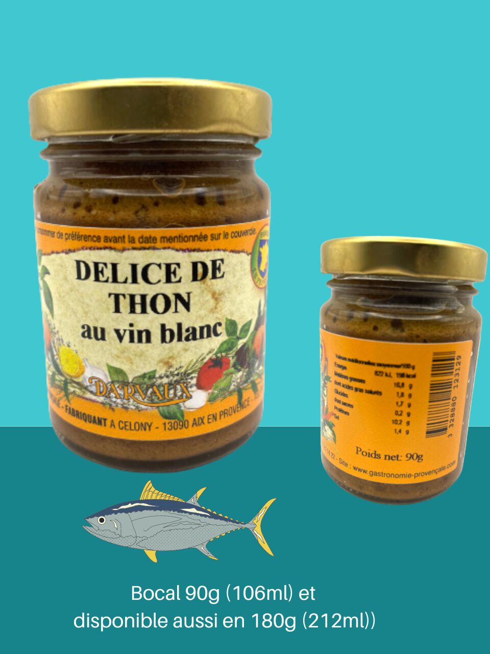DÉLICE DE THON au Vin Blanc