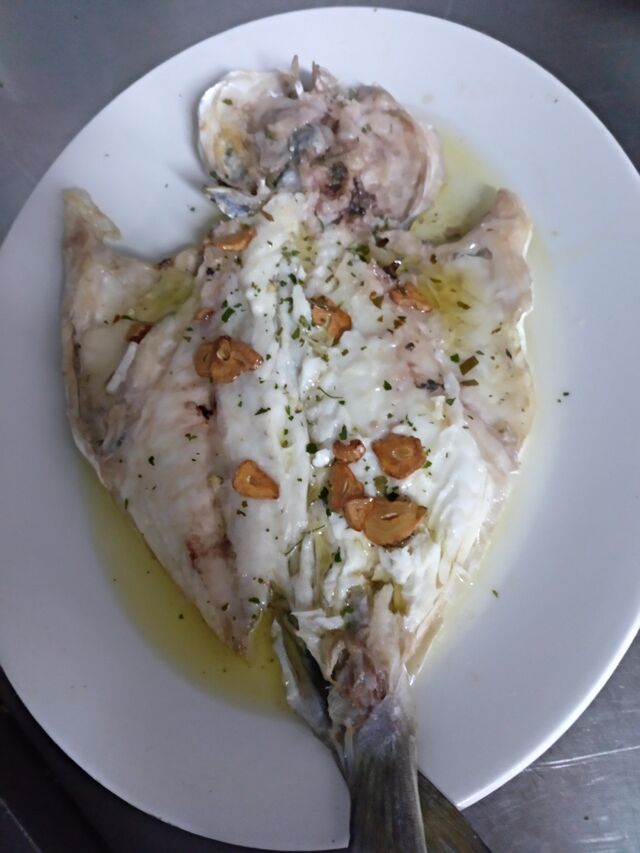 Pescado a la Brasa