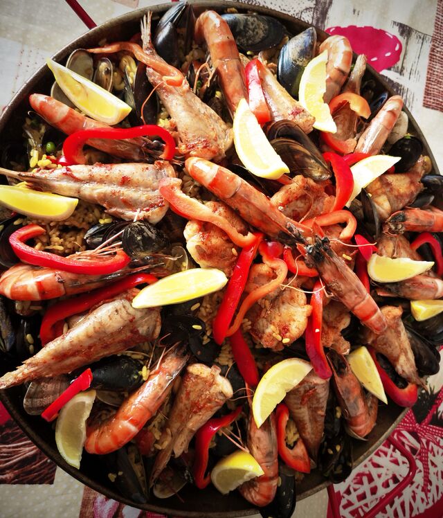 Paëlla au poisson