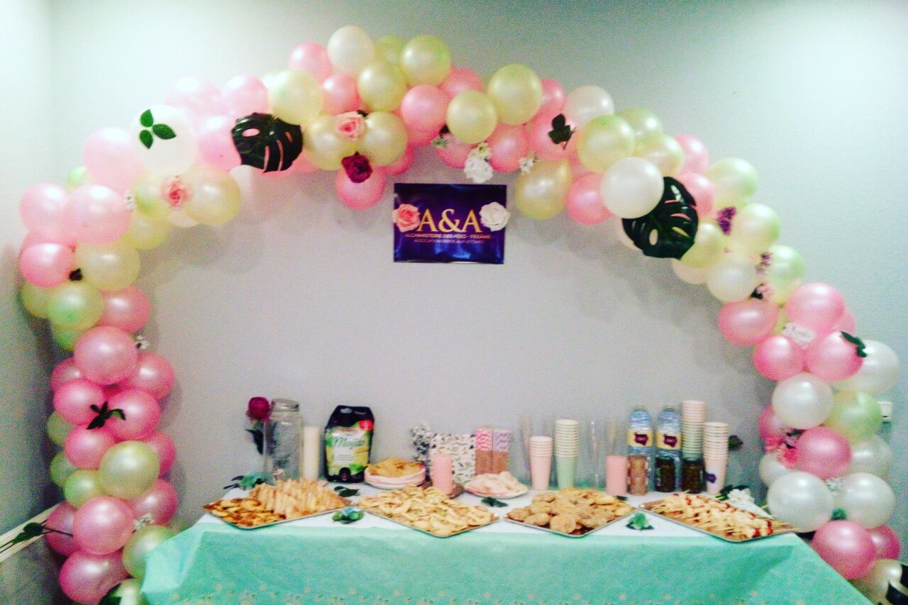 Soirée thème fleuri