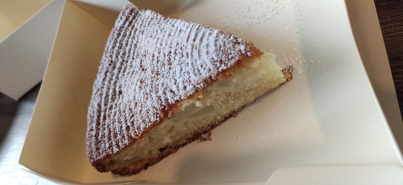 Gâteau à la vanille et aux poires 