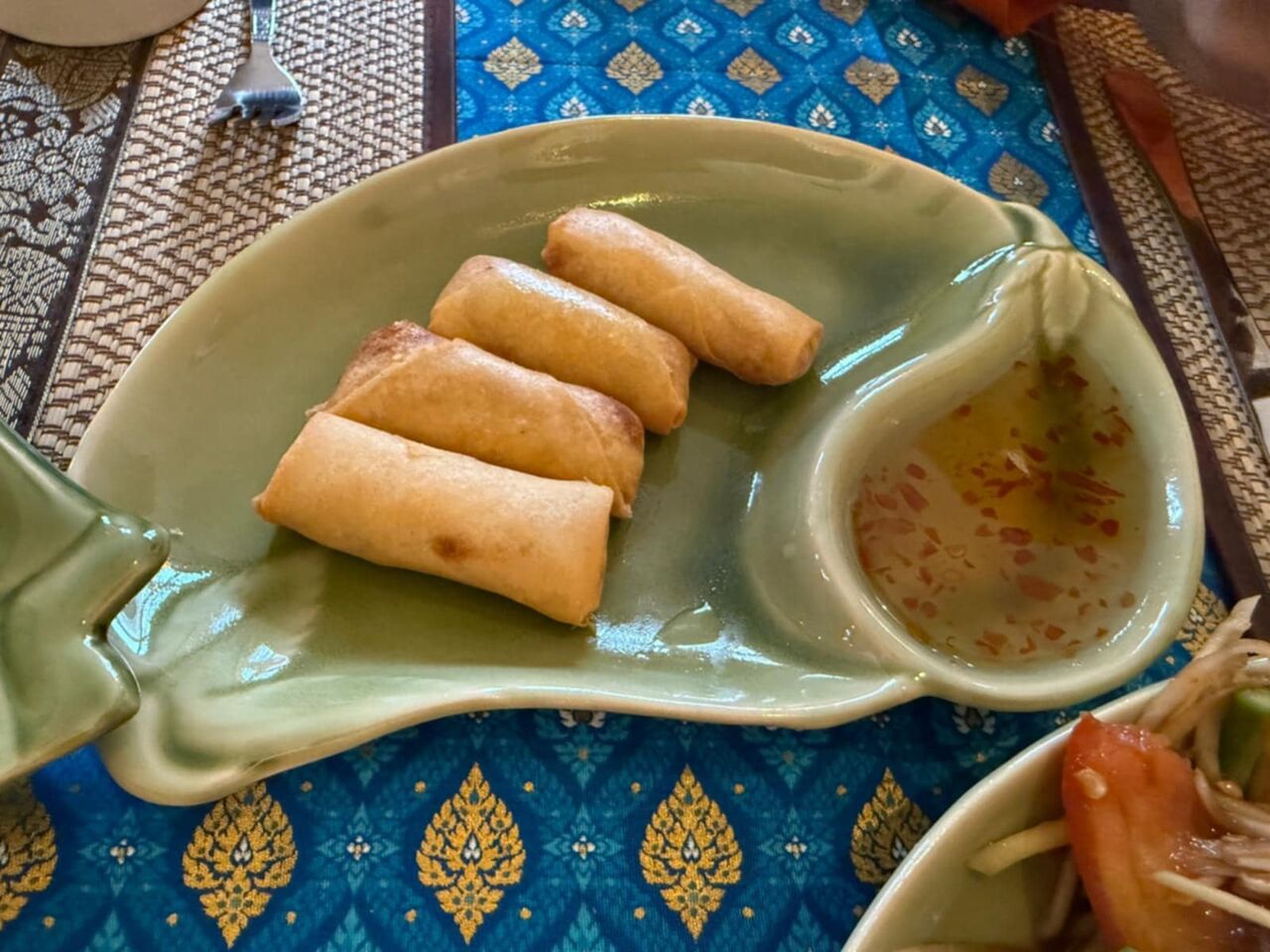 selbst gemachte Frühlingsrolle