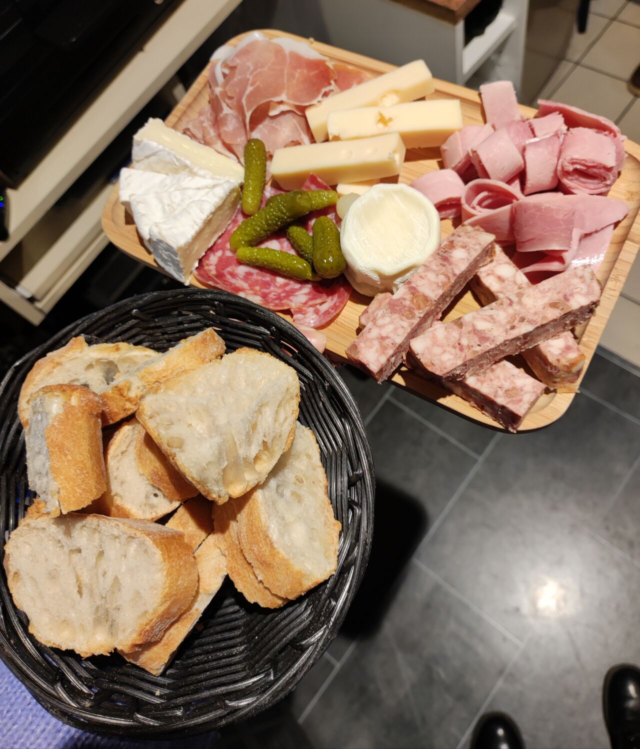 Planche charcuterie/fromage