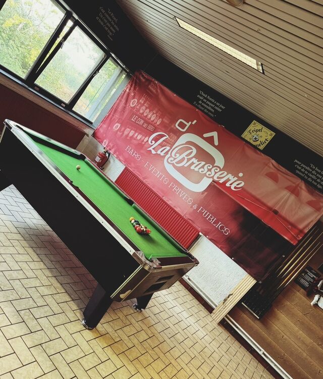 Billard et jeu de fléchettes