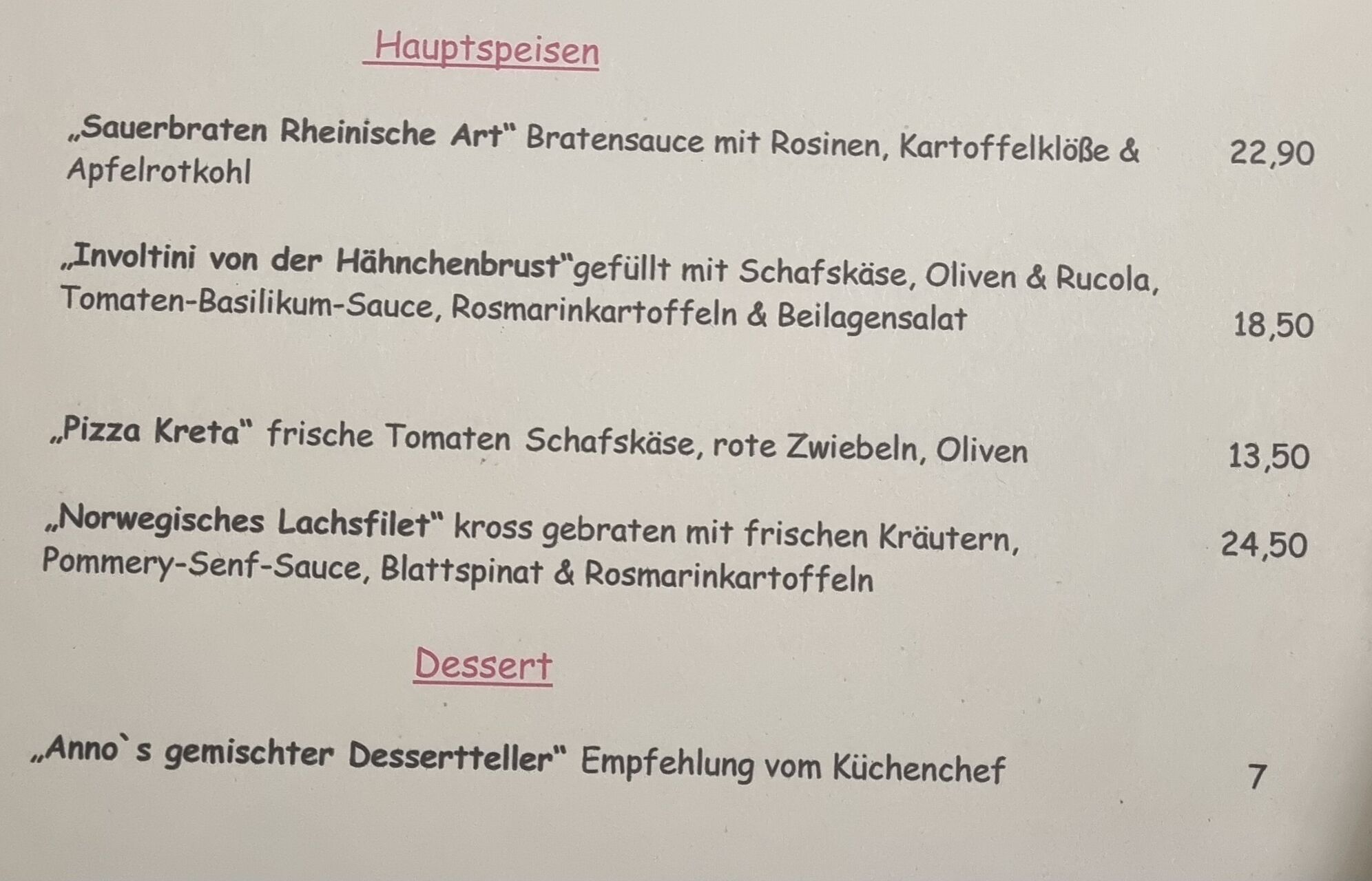 2-Wochenkarte ab 11.12.2025