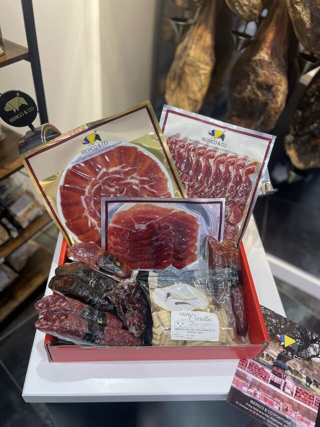 Coffret personnalisable - charcuterie variée
