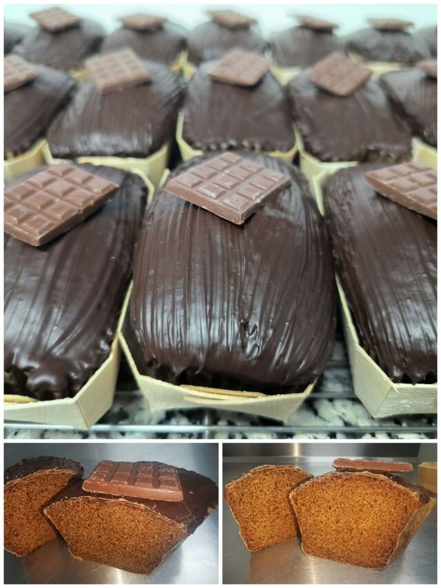 Pain d'épice moelleux 140g à 5.30€ et 190g à 7.60€