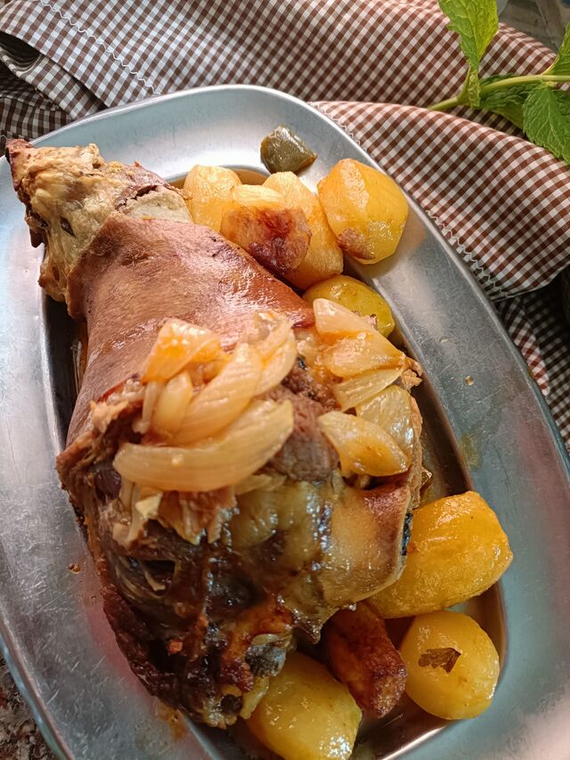Pernil Assado no forno
