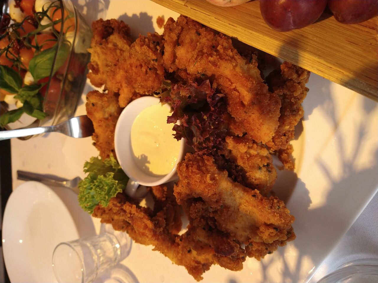 Panierowane kawałki kurczaka 