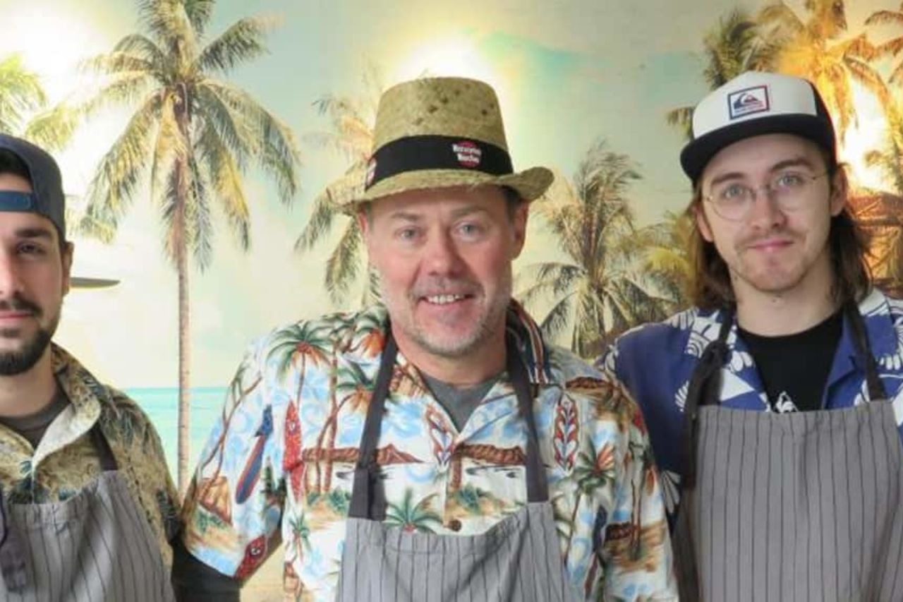 Ambiance surf, cuisine tex-mex