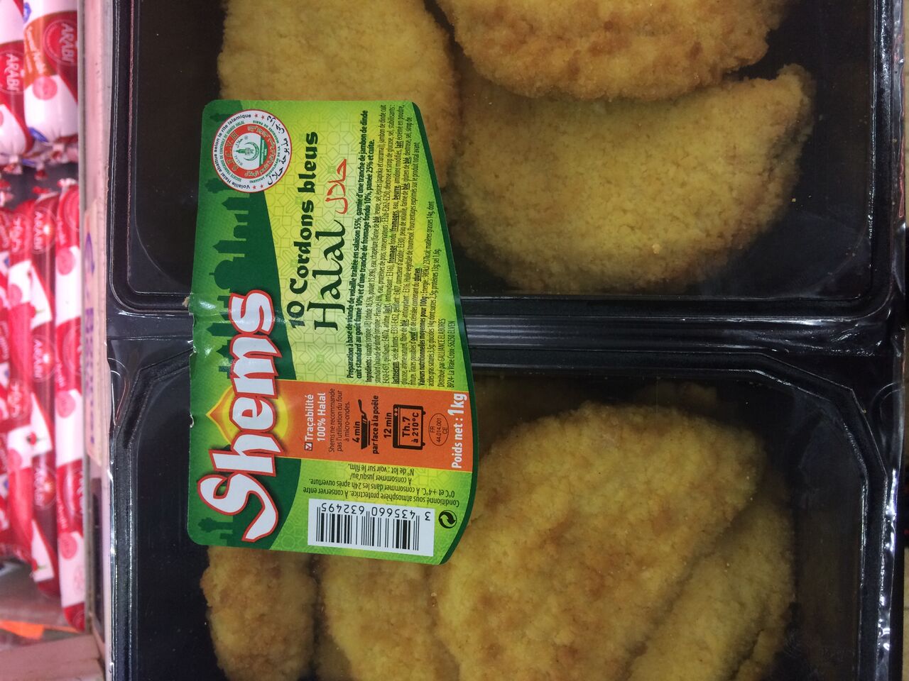 Cordon bleu : 6,95€ les 10 pièces 