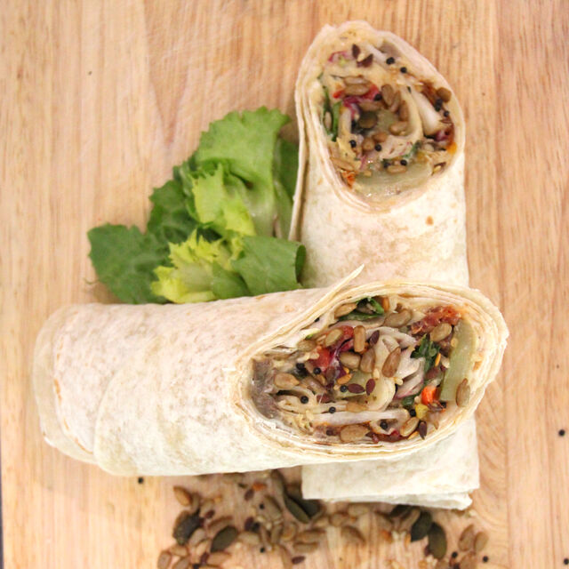 Wrap végétarienne
