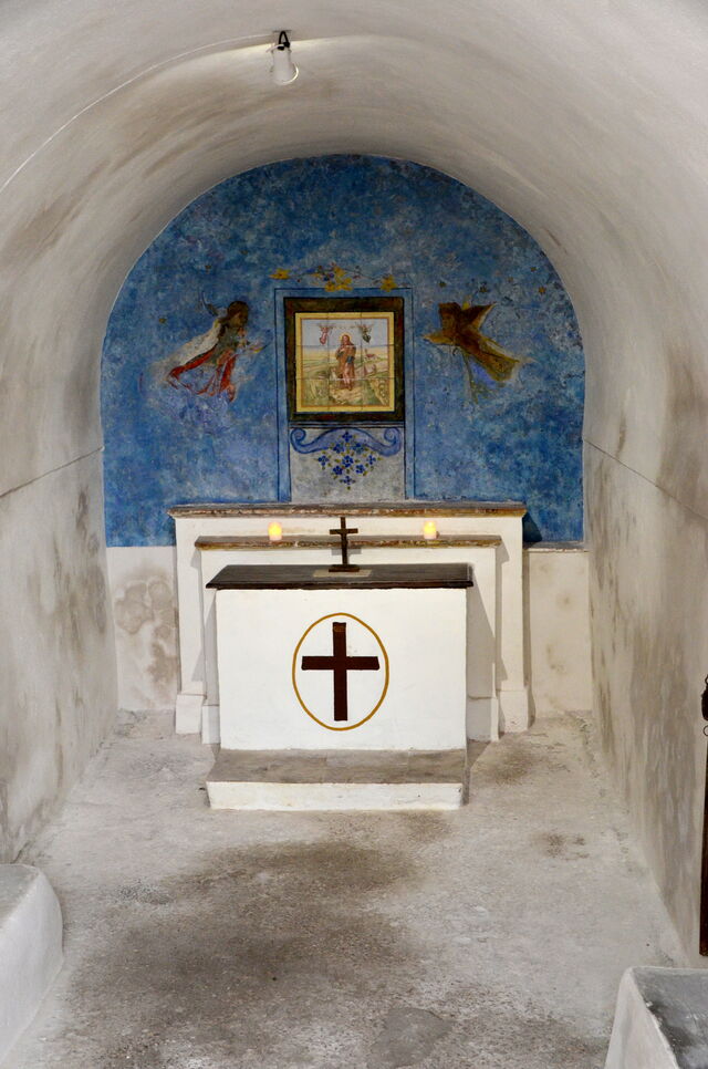 la cappella di San Rocco del 1600