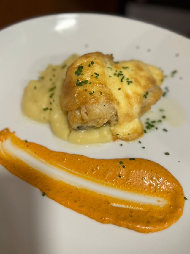 Bacalao a la muselina