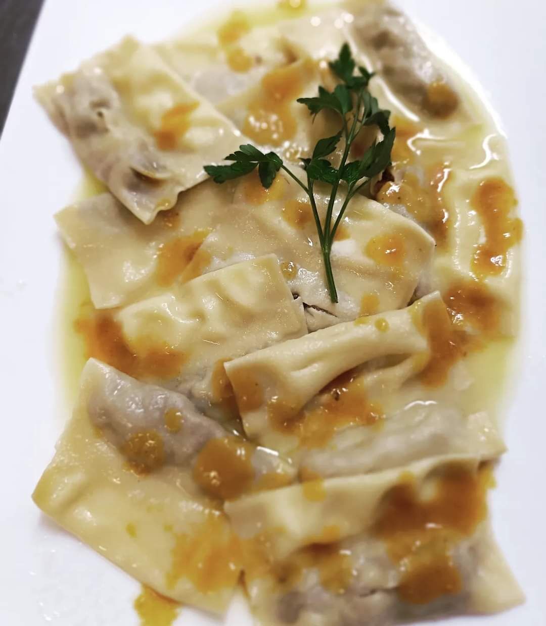 Tortelli mit Fleisch und mascarpone 