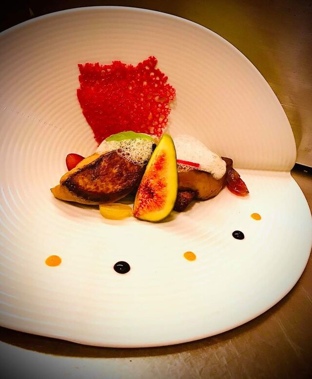Foie gras poêlé et figues 