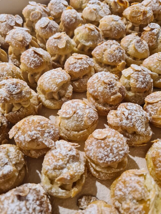 Mignardises choux façon Paris-Brest